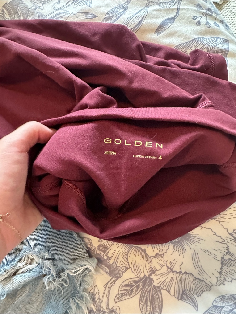 Aritzia golden bra and leggings combo! - Picture 3 of 4
